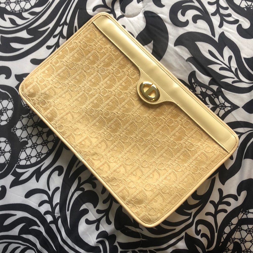 Christian Dior Clutch - Vintage Trotter Print